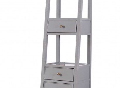 Regal Bücherregal Echtholz natur Handarbeit Ablage Regale Büro Vitrine