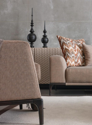 Italienische Stil Möbel Einrichtung Sofagarnitur 431 Sitz Anrichte Tisch 6tlg