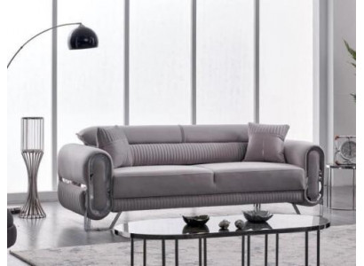 Luxus Komplett 2 tlg Wohnzimmer Sofagarnitur 3+3 Sitzer Polster Möbel