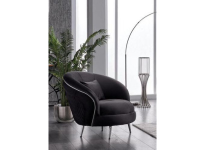 Sessel Wohnzimmer Polstersessel Modern Sitz Textil Luxus Möbel Relax Club