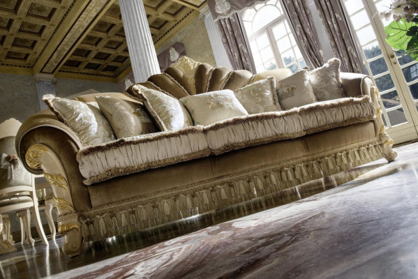 Design Sofa Couch Polster Sofas Couchen Sitz Klassisch Textil 3 Sitz Dreisitzer