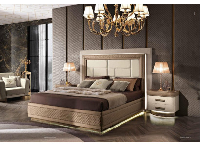 Bett Bettrahmen Holz Doppel Schlafzimmer Modern Doppelbett Möbel Luxus Betten