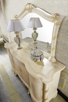 Kommode Spiegel Hocker Komplett Set Kommode Schlafzimmer Möbel 2tlg. Konsole Neu